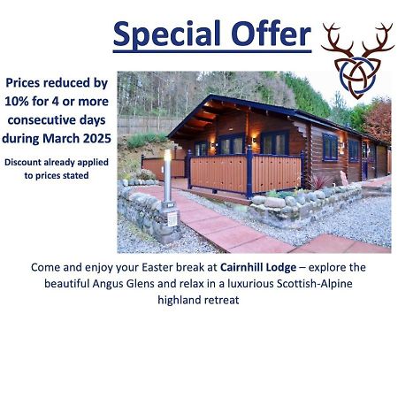 Cairnhill Lodge - Award-Winning Luxury Highland Retreat Blairgowrie and Rattray Exteriér fotografie